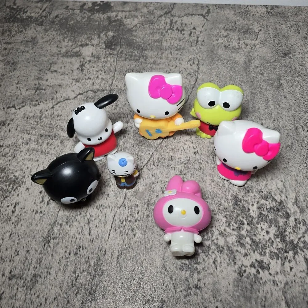 2” 2016 Sanrio Hello Kitty Friend Mini Figures Kawaii Cute Tiny Dolls Mcdonalds
